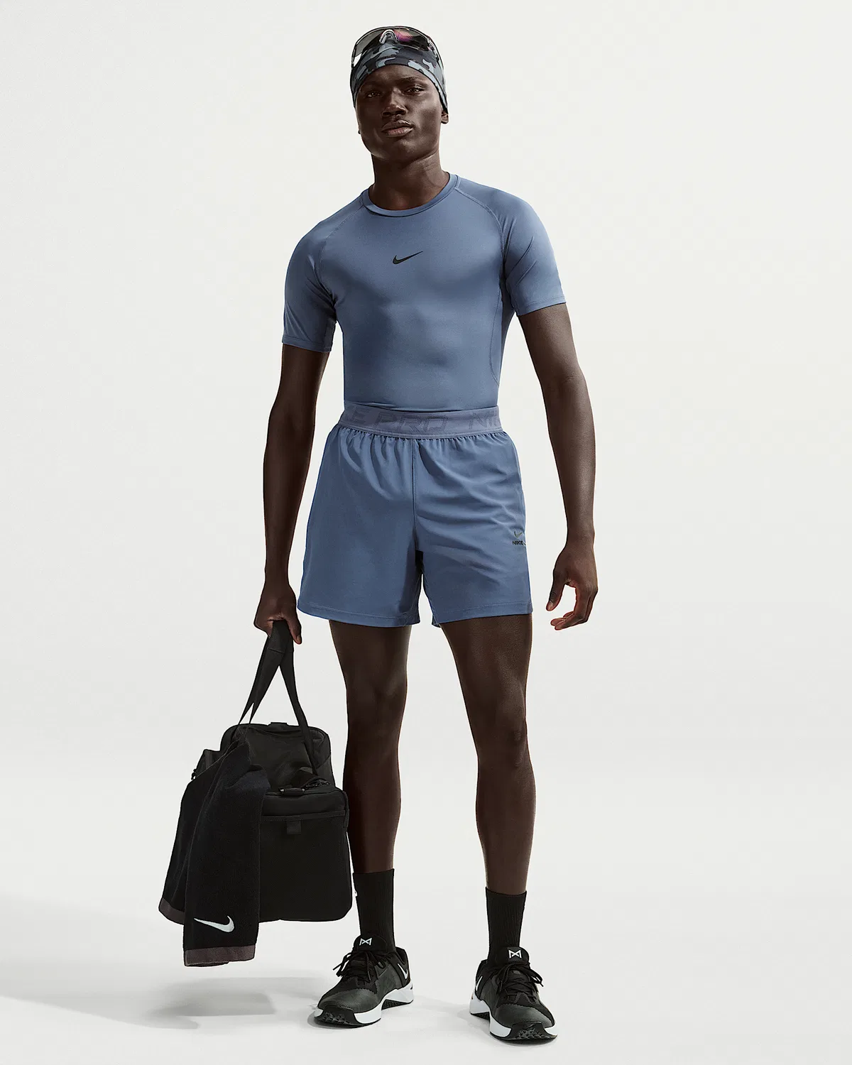 Мужские шорты Nike Pro Training Dri-FIT 6", Diffused Blue/Black