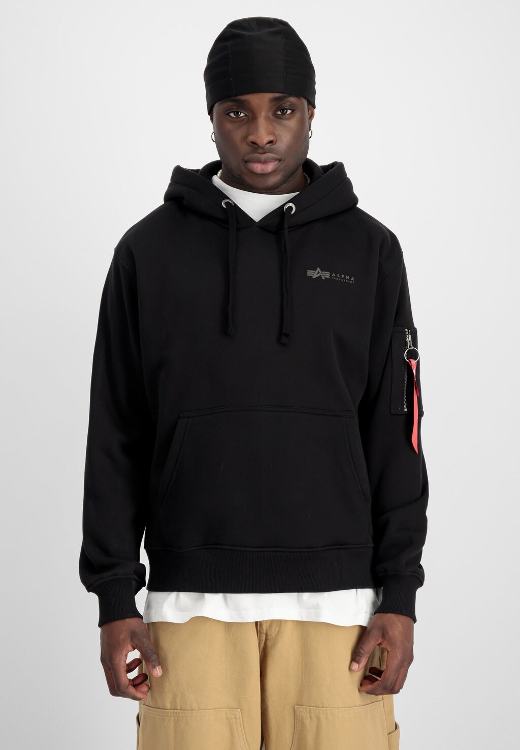 

Толстовка AIR FORCE HOODY Alpha Industries, черный