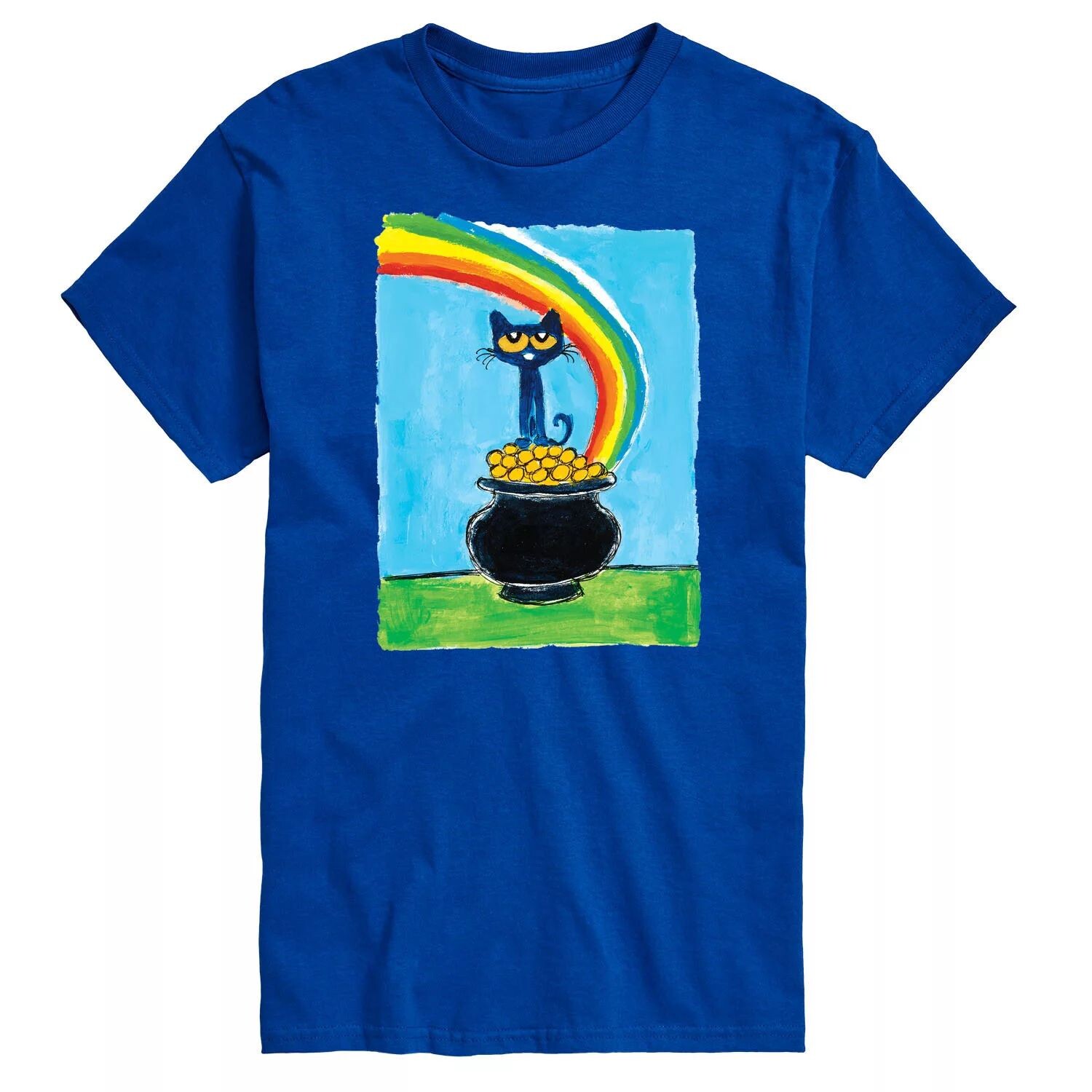 

Футболка Big & Tall Pete The Cat Pot Of Gold License