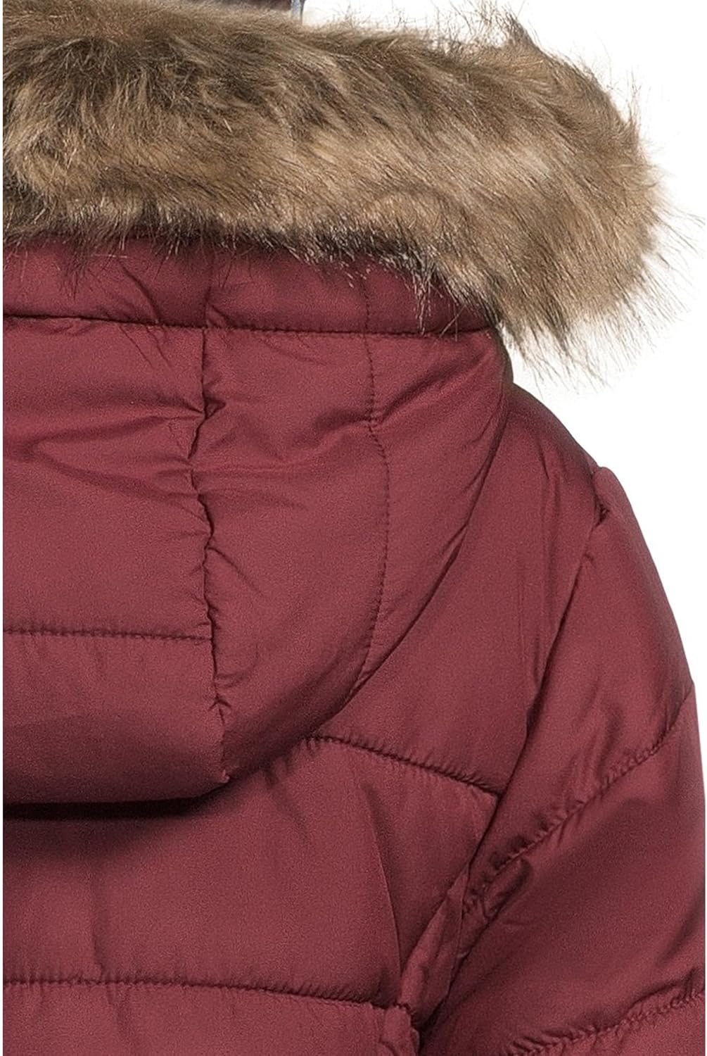 Куртка Katelyn Crest III Hooded Jacket от Columbia girls, Rich Wine — фото 3