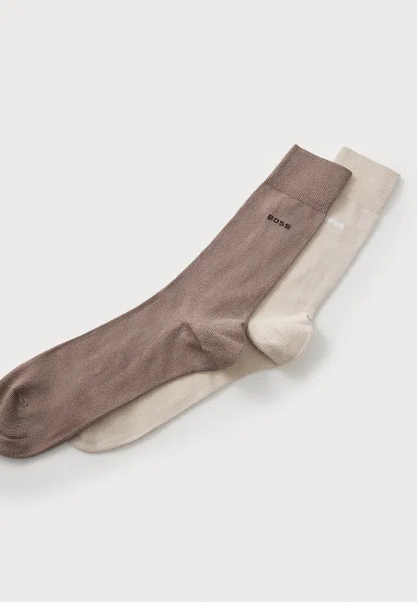 Носки 5 пар Boss, black/light brown/dark brown, черный/светло-коричневый/темно-коричневый — фото 3