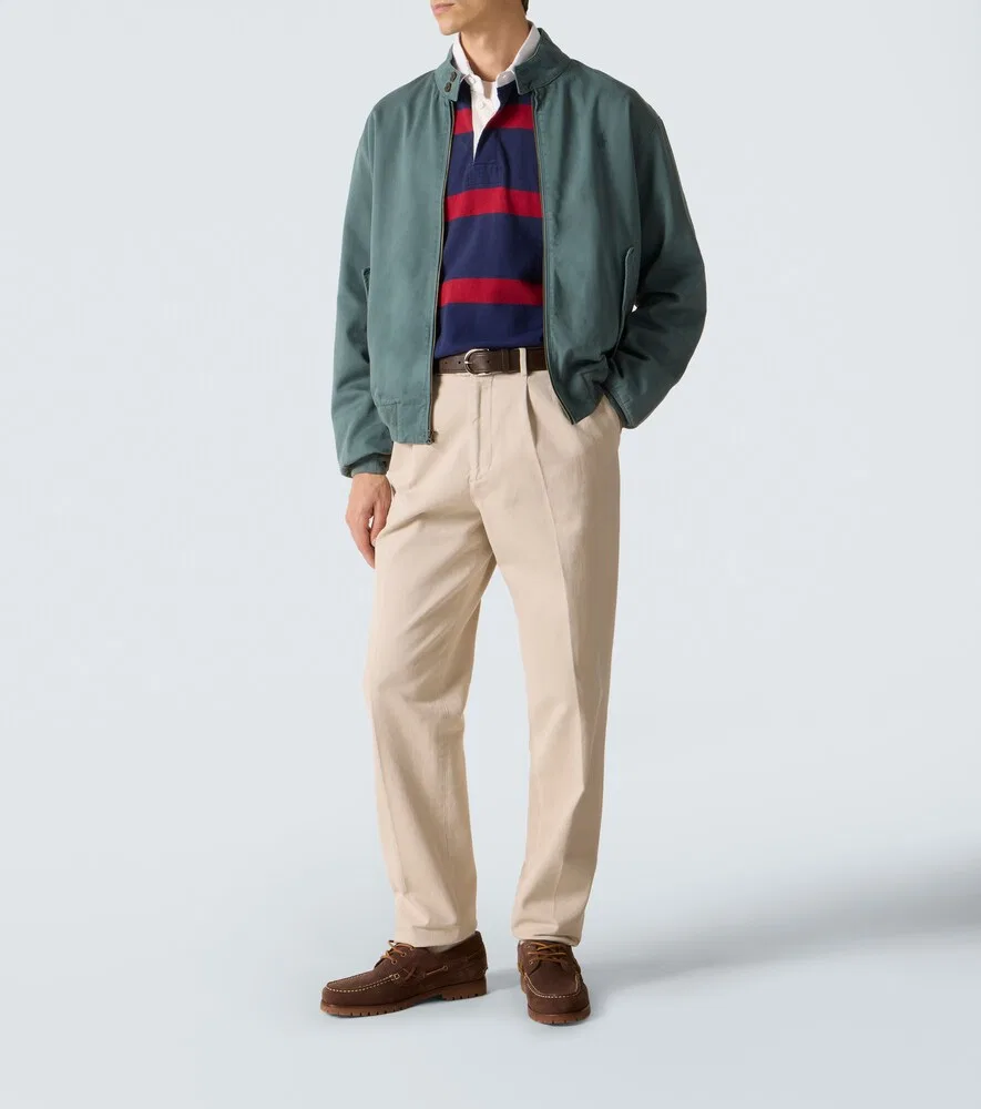 Хлопковая куртка-чинос Bedford Polo Ralph Lauren, зеленый — фото 2