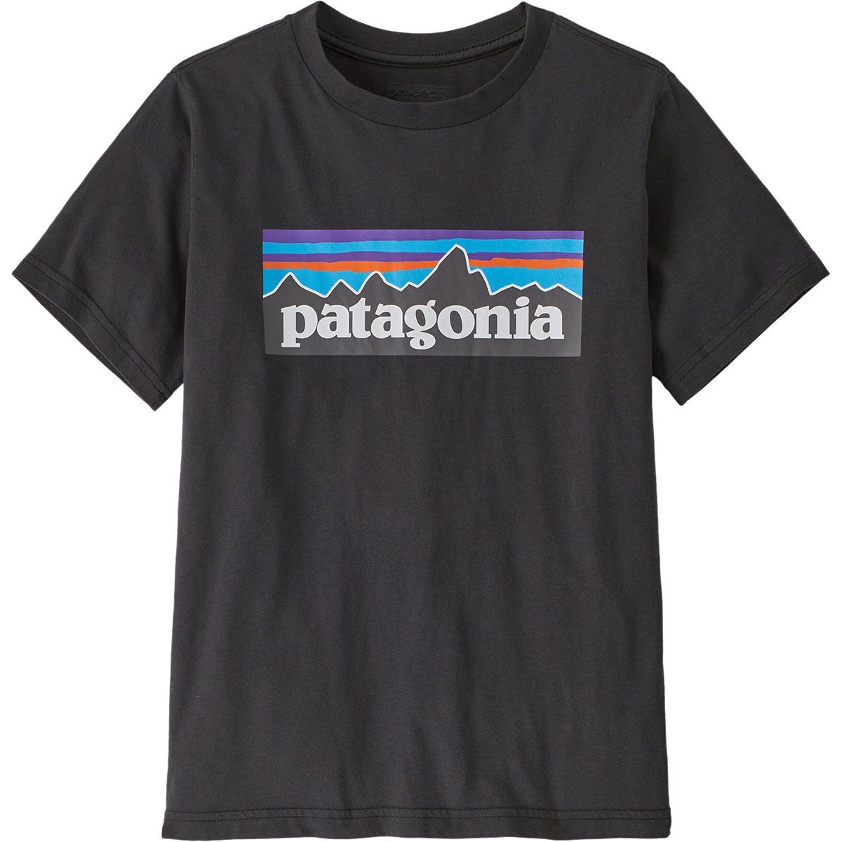 

Футболка с логотипом P-6 - детская Patagonia, черный