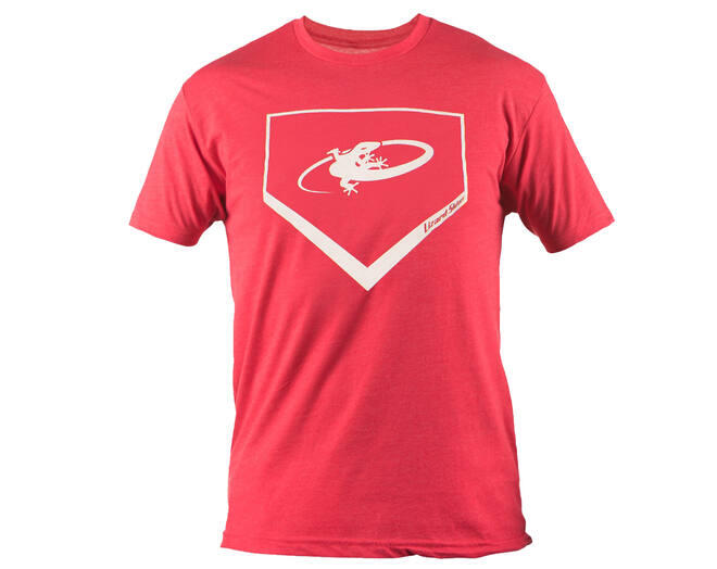 

LIZARD SKINS Домашняя пластина Lizard, футболка Next Level, размер M, красная