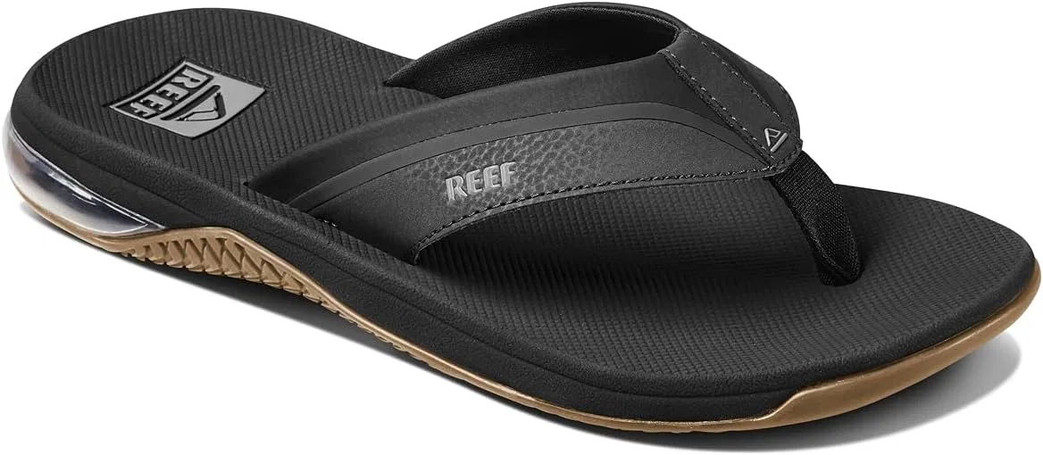 Сандалии Anchor, REEF, черный/серебристый