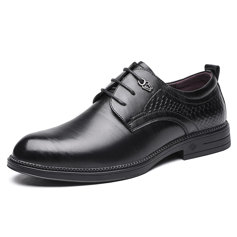 

KAISER Кожаные повседневные туфли Cow Split Leather для мужчин, черные