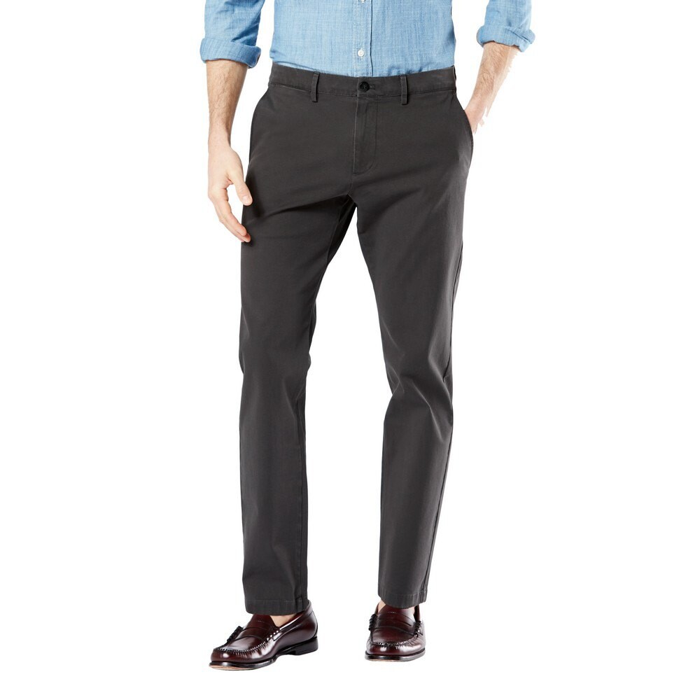 

Брюки Dockers Smart 360 Flex Motion Slim Fit Chino, серый