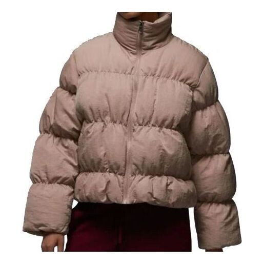 

Куртка (WMNS) Air Jordan Puffer Jacket 'Desert', цвет desert/desert