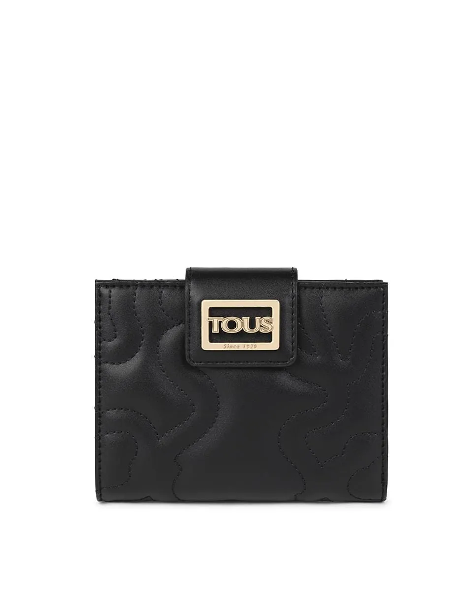 

Средний женский кошелек Kaos Dream с вышивкой Tous, черный