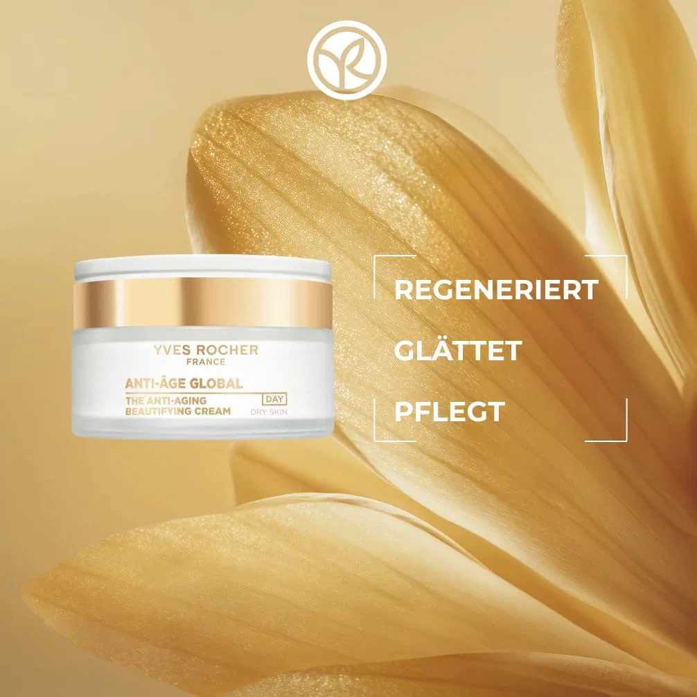 Крем для лица Yves Rocher — «Anti-Age Global Rich Beautifying Cream» от, 50 мл — фото 2