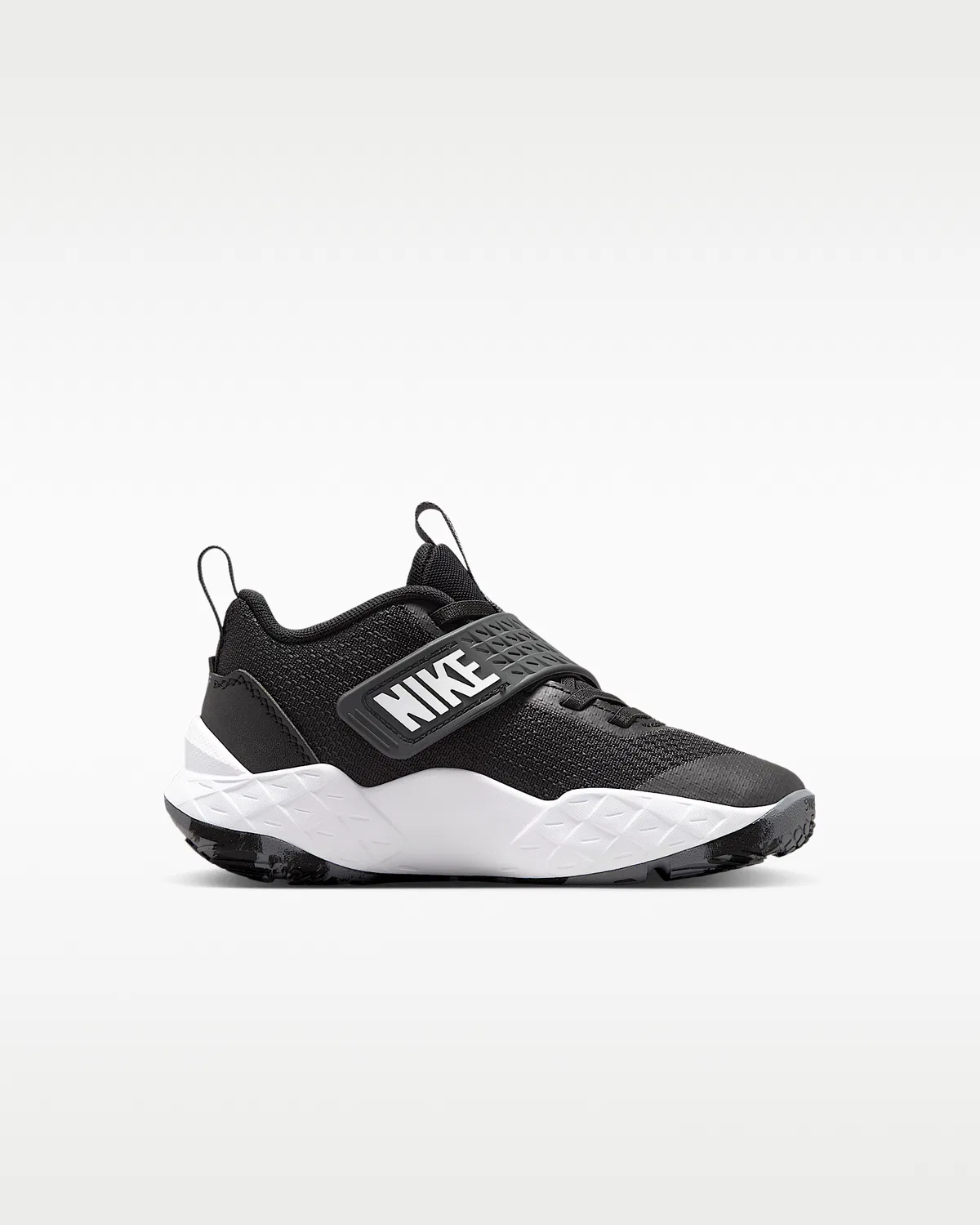 Детские кроссовки Nike Team Hustle D 12, Black/Anthracite/White — фото 3