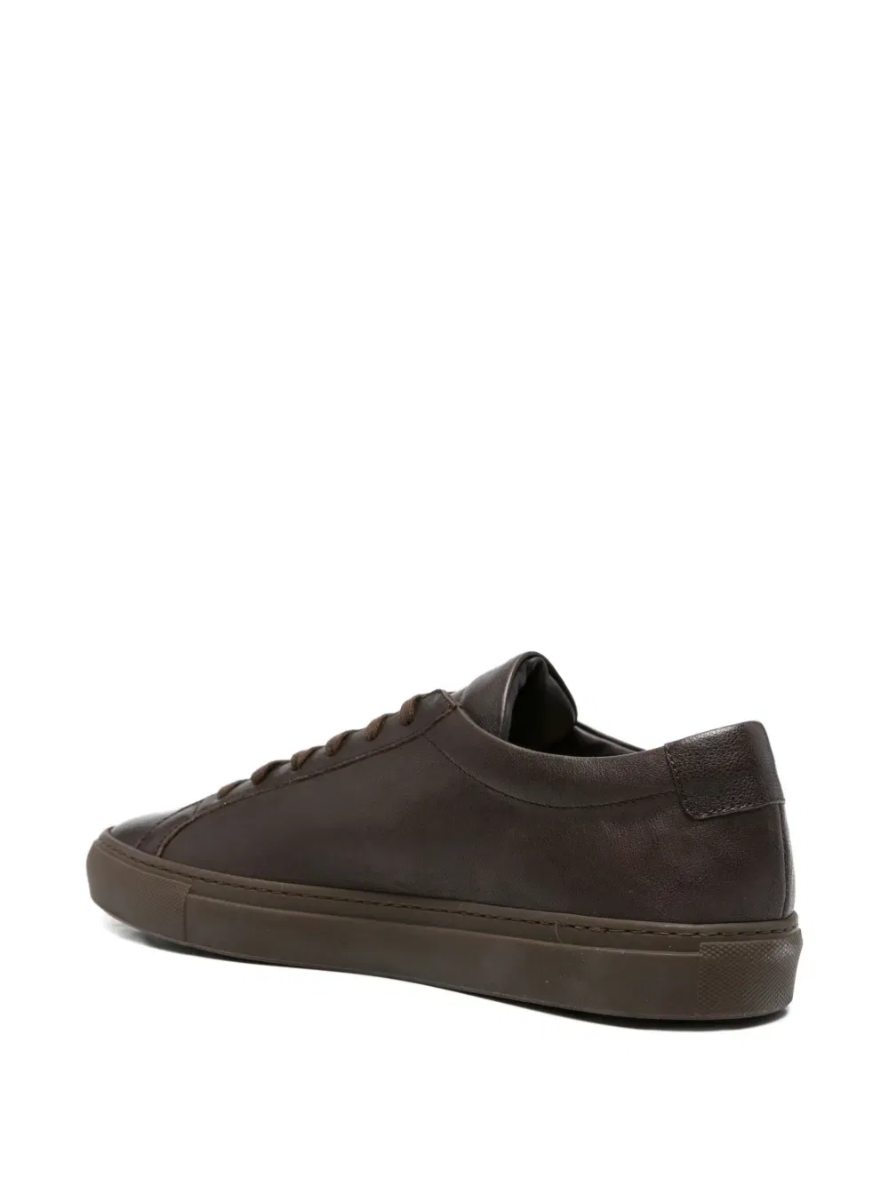 Премиальные кроссовки Achilles на шнуровке Common Projects, коричневый — фото 3