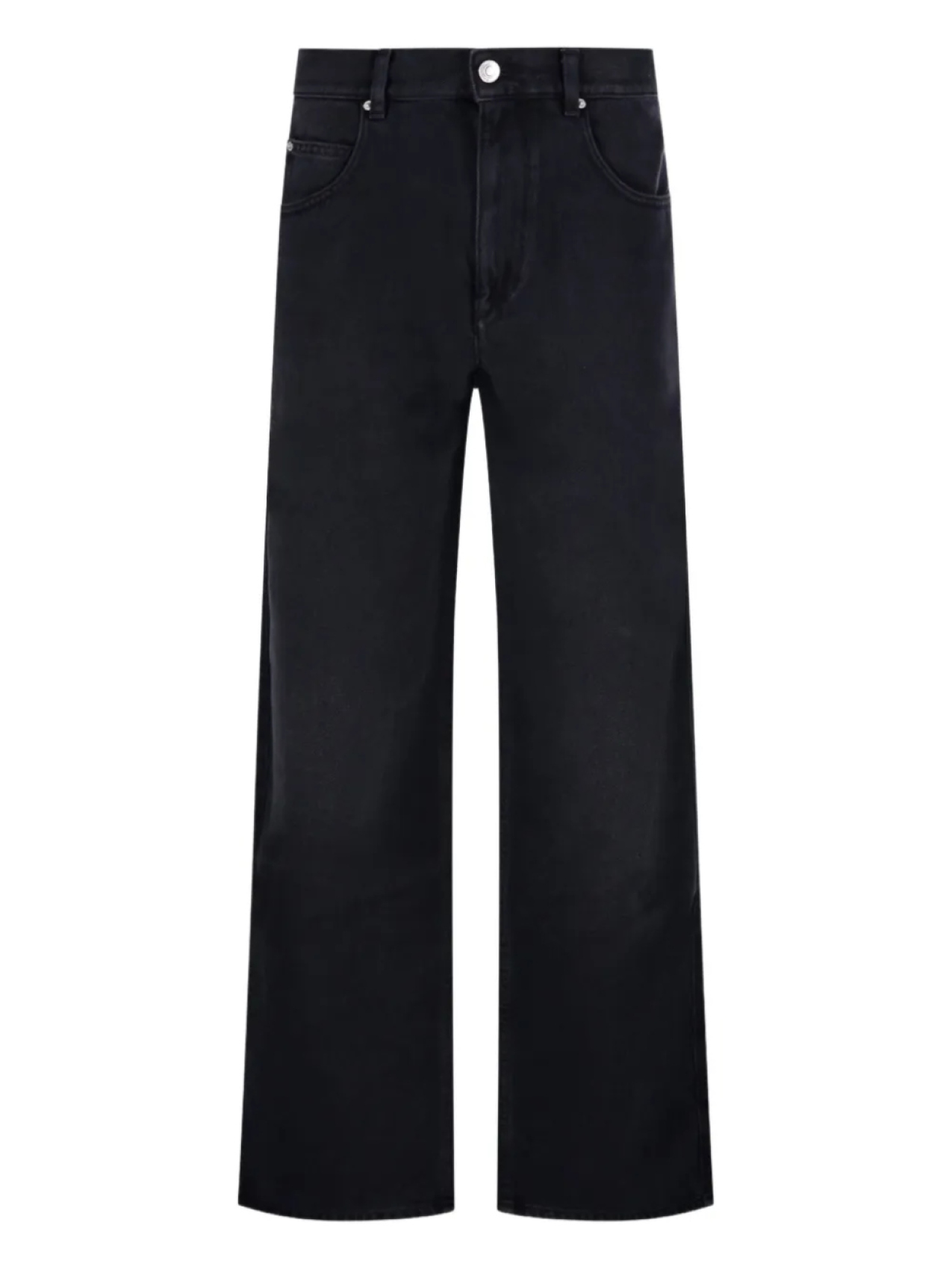 

Джинсы MARANT ÉTOILE с эффектом потертости, черный