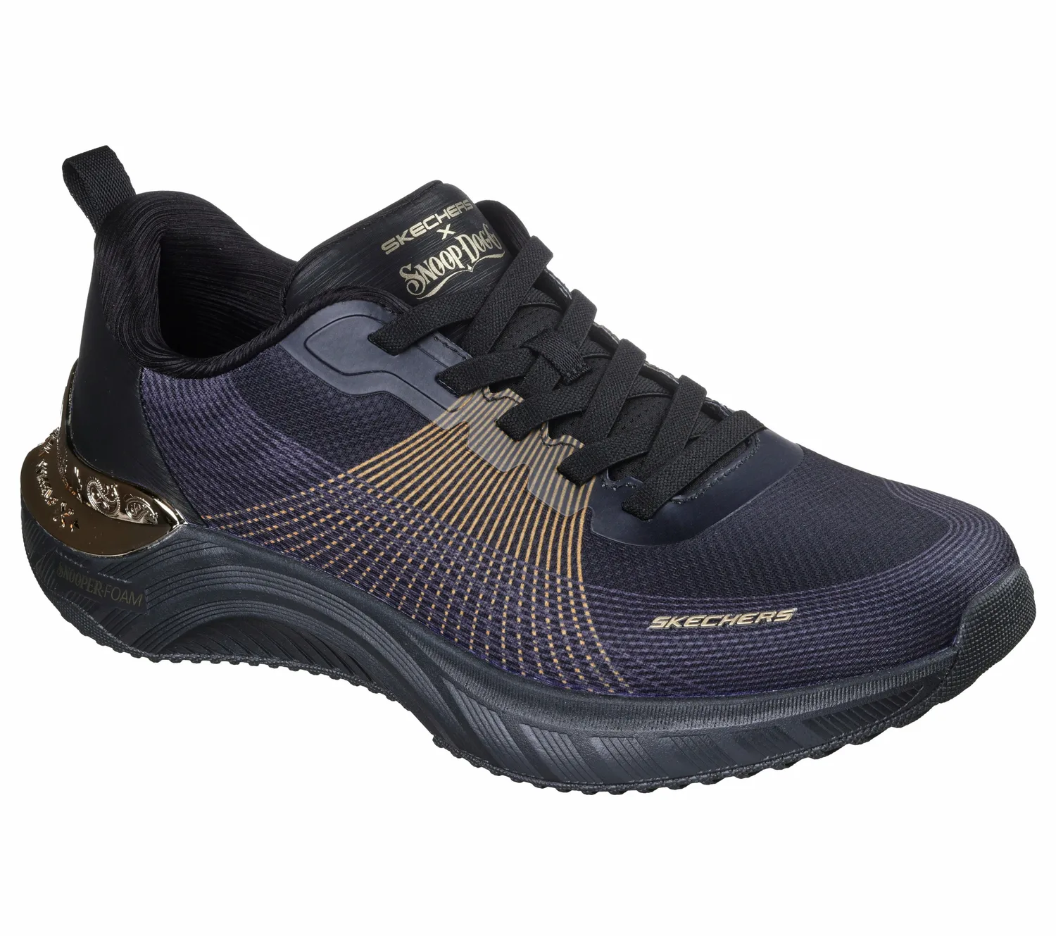 Кроссовки Snoop Dogg: Snoop Ace - Cyber Walker Skechers, BKGD