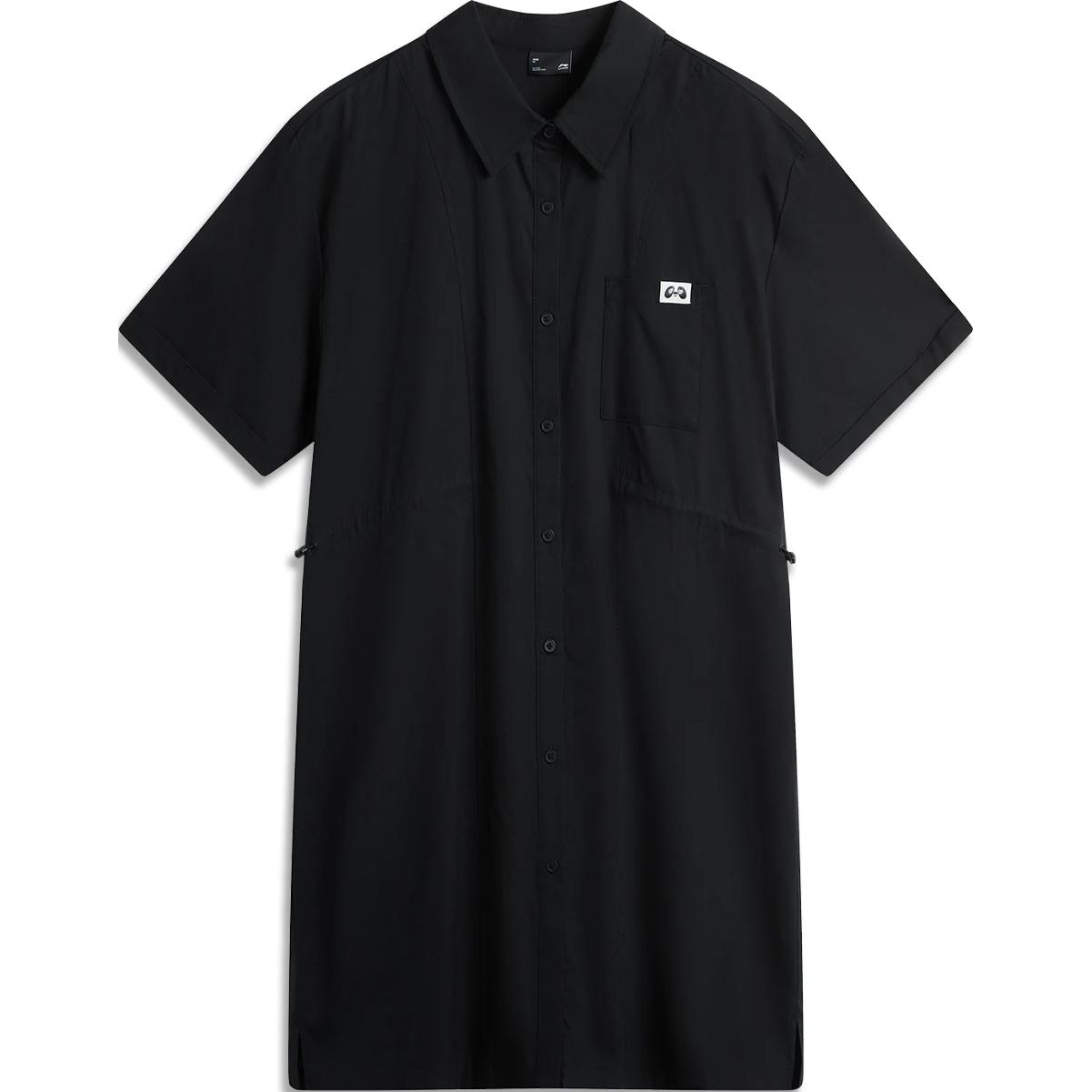 

LINING Платье с короткими рукавами Sports Life Collection женское черное