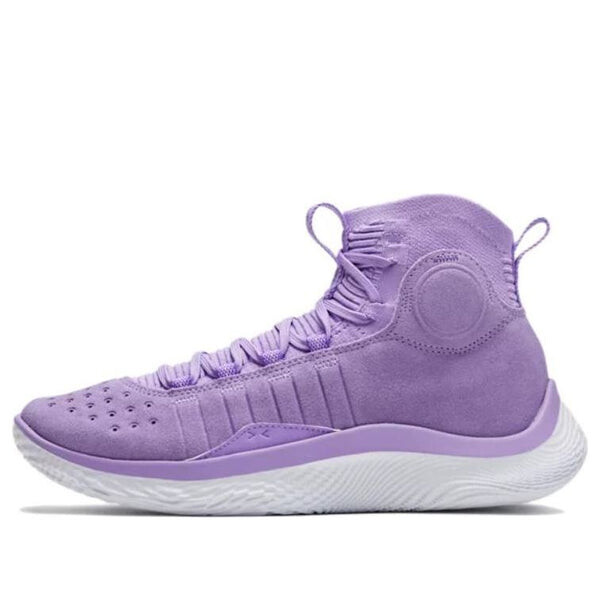 

Кроссовки curry 4 flotro 'vivid purple' Under Armour, фиолетовый