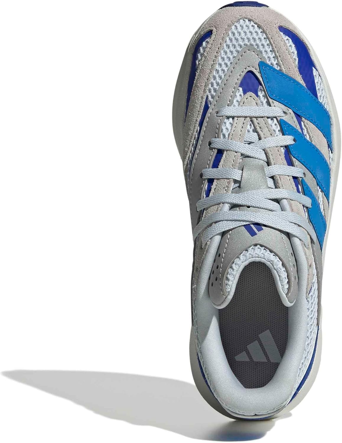 Кроссовки adidas для мальчиков Lightblaze на шнуровке, серый — фото 2