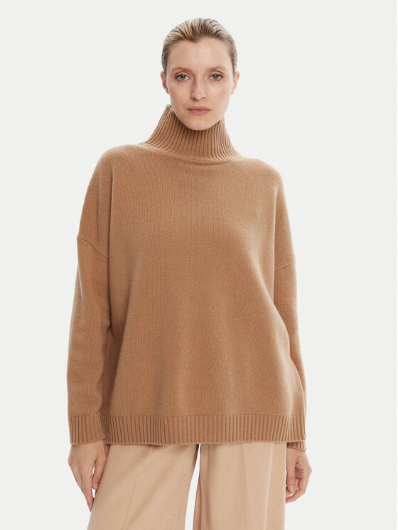 

Водолазка relaxed fit Borgia 2525366112 Weekend Max Mara, бежевый