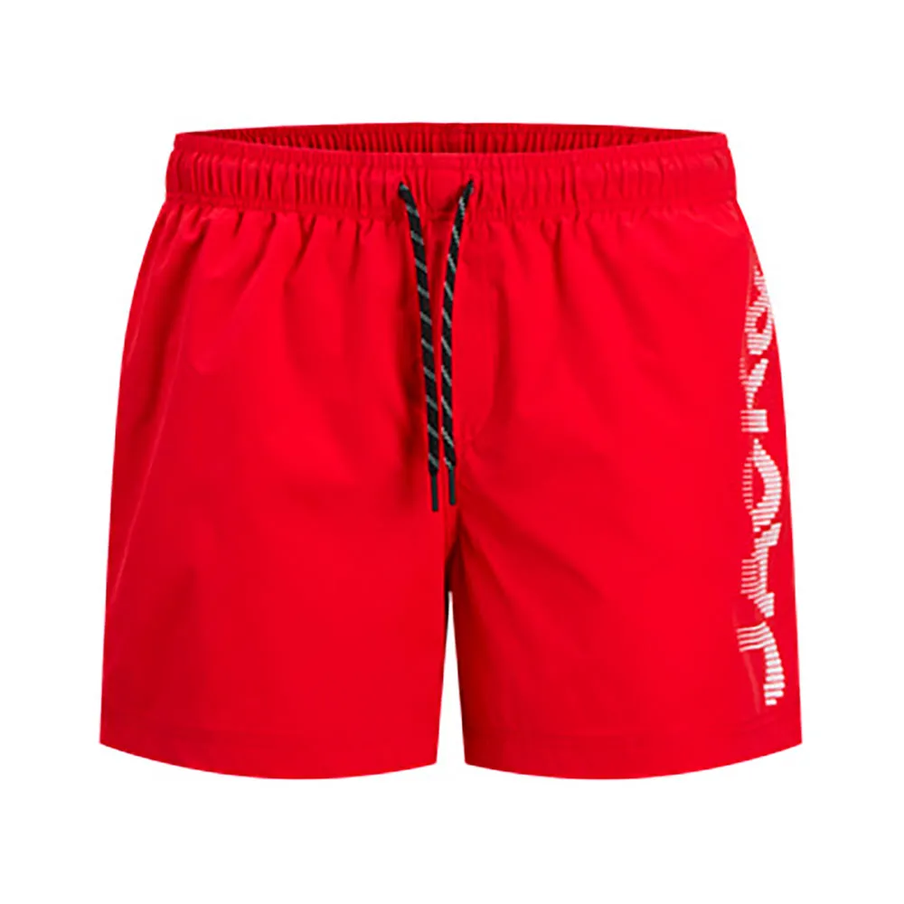 

Шорты для плавания Jack & Jones Maui Splice Logo, красный