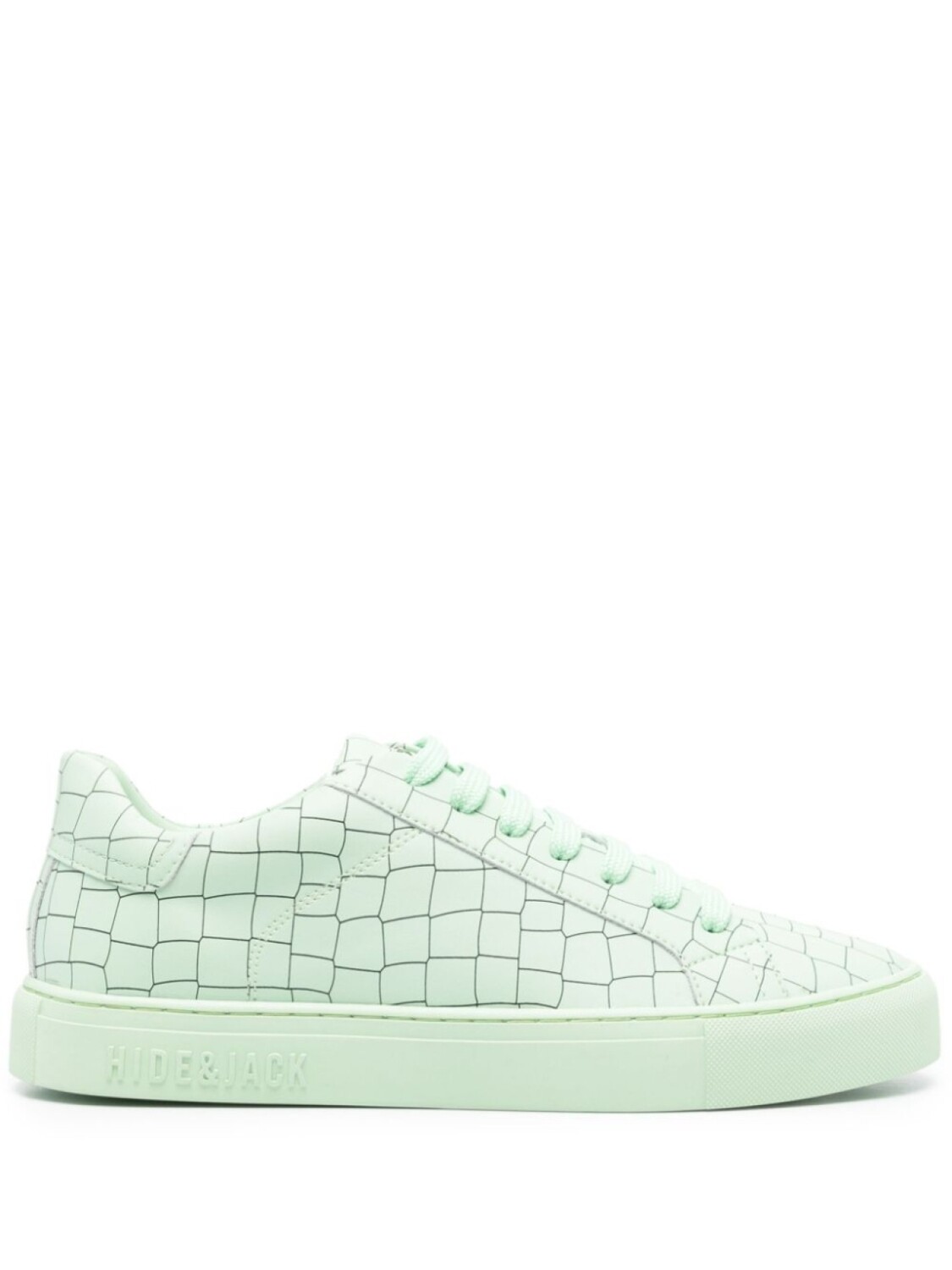 

Hide&Jack фактурные кроссовки Essence Croco, зеленый