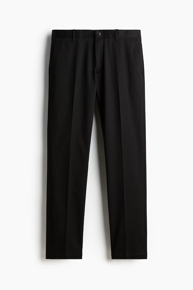 

Узкие брюки чиносы H&M, черный