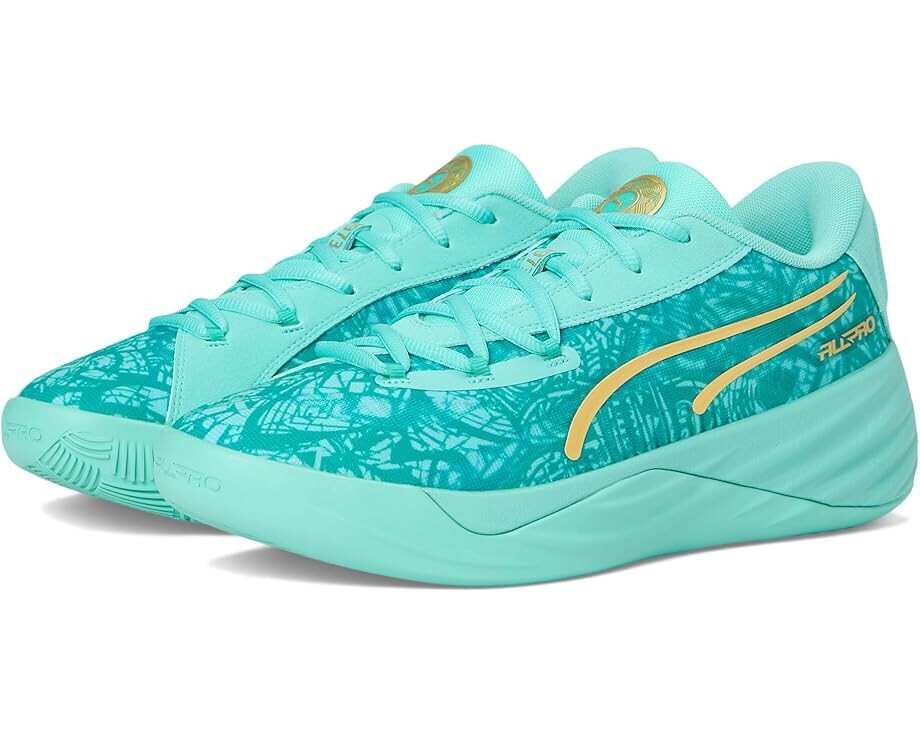 

Кроссовки PUMA All-Pro Nitro Mexico, цвет Aquatic/Sparkling Green