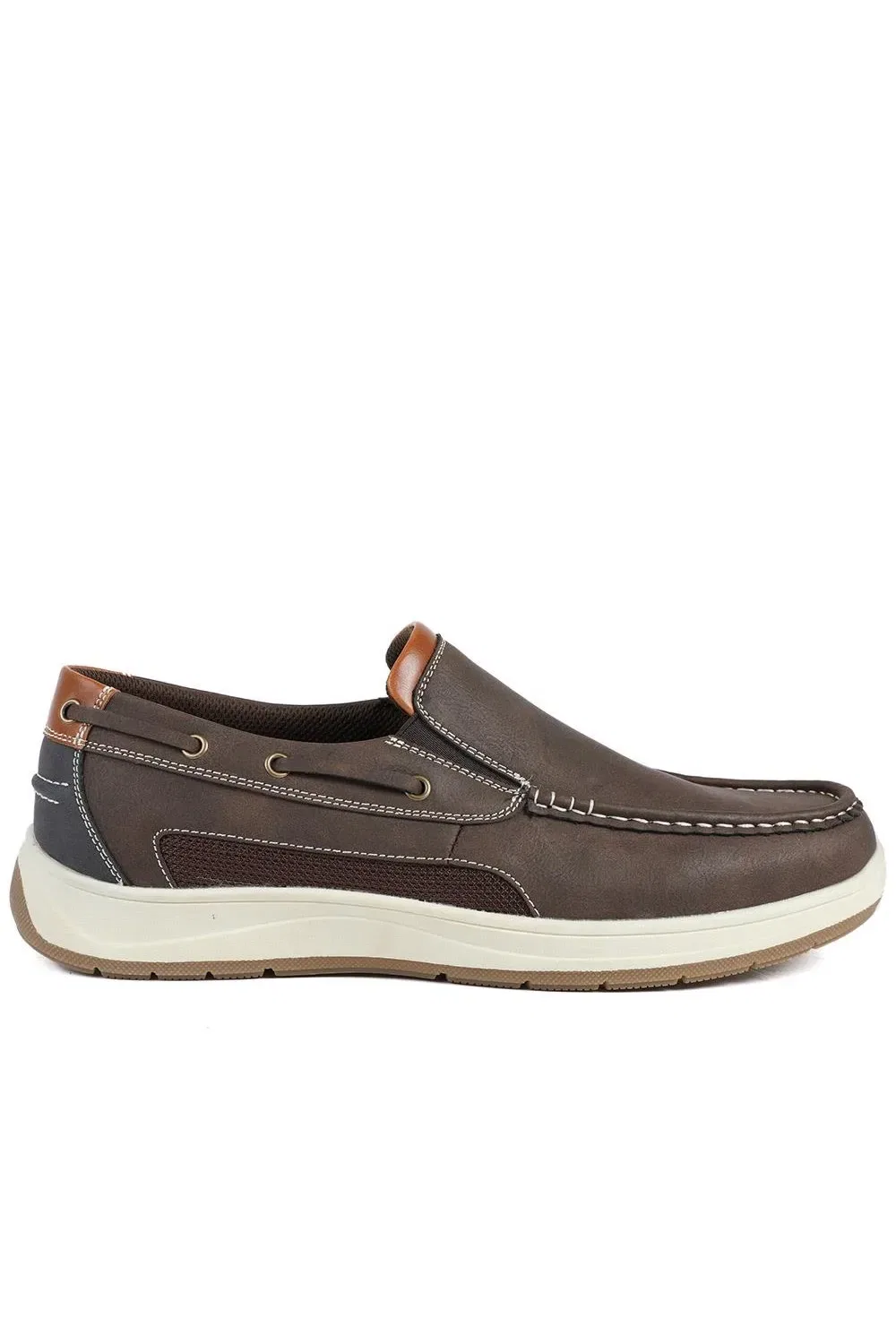 Повседневные туфли slip-on широкой полноты Pavers, коричневый — фото 2