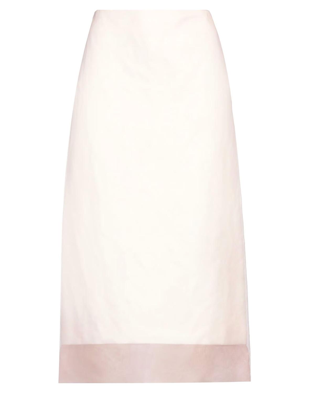 

Юбка миди Sportmax, светло-розовый