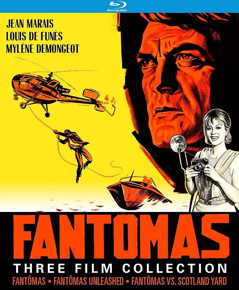 

Диск Blu-ray Fantomas: Three Film Collection