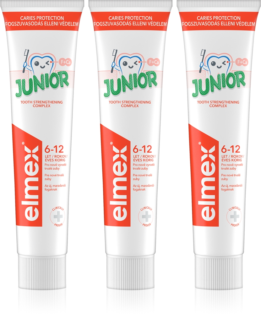 

Зубная паста для детей 6-12 лет Elmex, 3× 75 мл