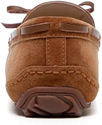 Лоферы замшевые мужские, Moccasins Boatshoes, желтый PUGHGAETZF — фото 4