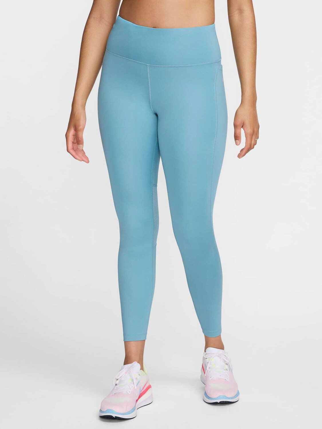 

Тайтсы Nike W NK DF FAST TGHT, синий