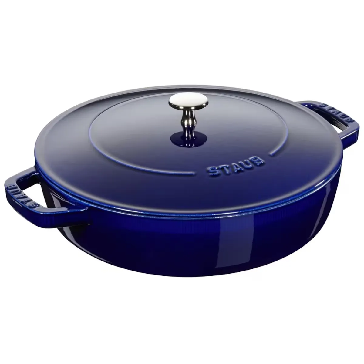 

Сотейник Staub Chistera, чугун, 2.4 л, 24 см, темно синий