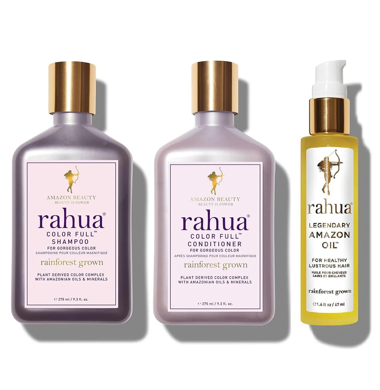 Набор Rahua Color Full Legendary Set/Legendary Amazon Oil 1.6 Fl Oz/Шампунь и кондиционер Color Full 9.3 Fl Oz