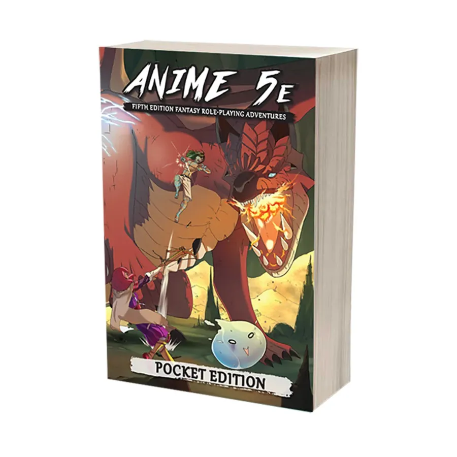 

Anime 5E Pocket Edition, Anime 5E, мягкая обложка