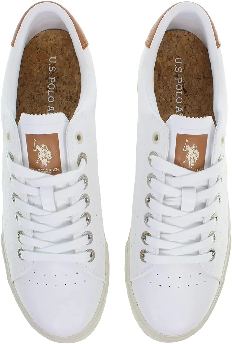 Кроссовки из искусственной кожи для мужчин U.S. Polo Assn., белый