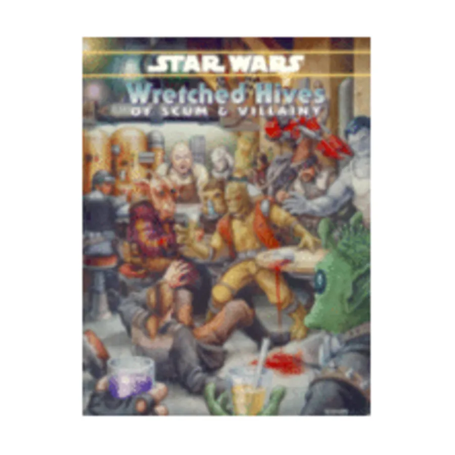 

Wretched Hives of Scum & Villainy, Star Wars Roleplaying Game - Supplements (West End Games), мягкая обложка