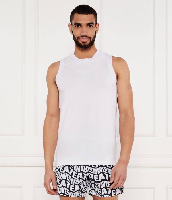 

Майка Slim fit Karl Lagerfeld, белый