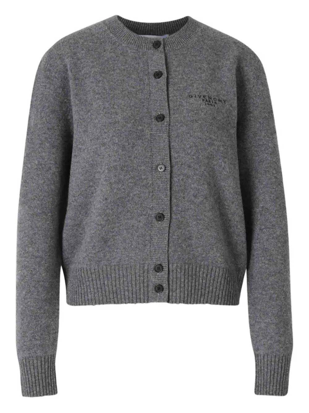 

Кардиган с вышитым логотипом Givenchy, серый
