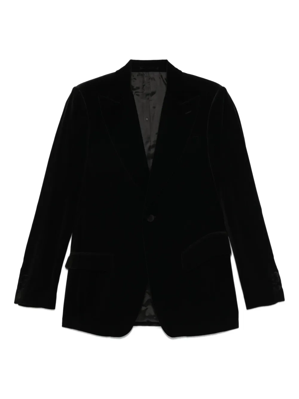 

Однобортный блейзер Lardini, черный