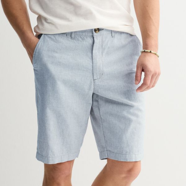 

Мужские шорты с плоской передней частью Flexwear длиной 11" Sonoma Goods For Life, синий