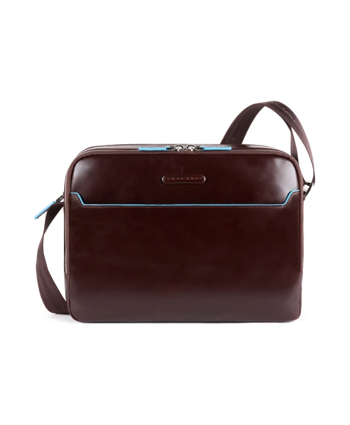 

Сумка через плечо с двумя отделениями Piquadro, коричневый