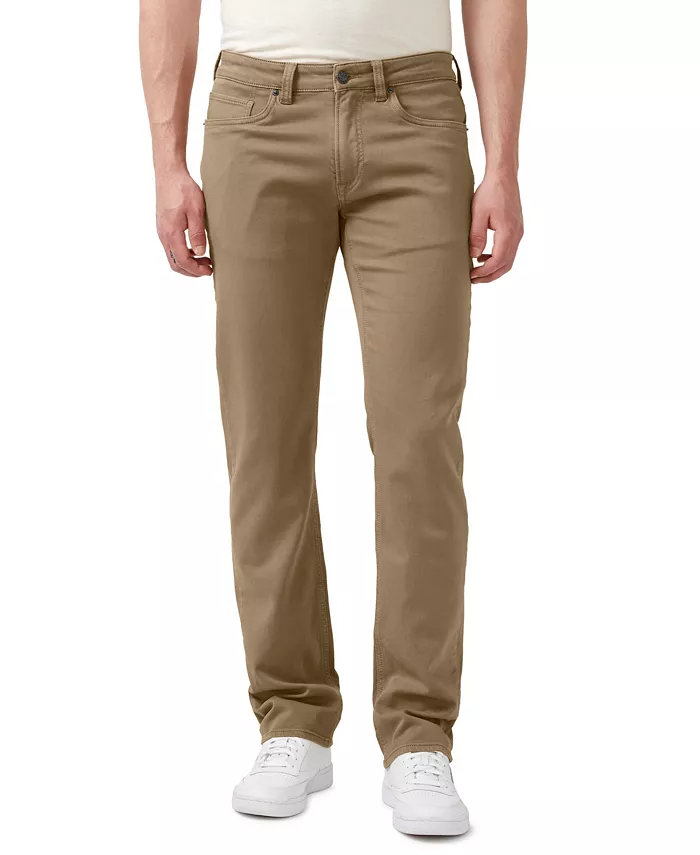 

Прямые брюки Straight Six Men's Freedom Flex Buffalo David Bitton, коричневый/бежевый