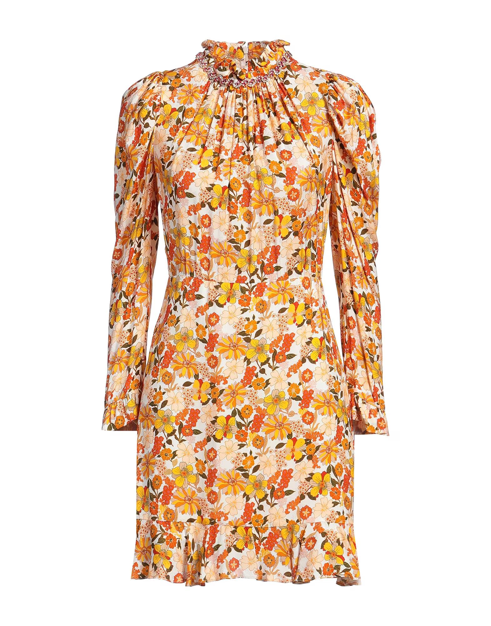 

Мини-платье Sandro, оранжевый