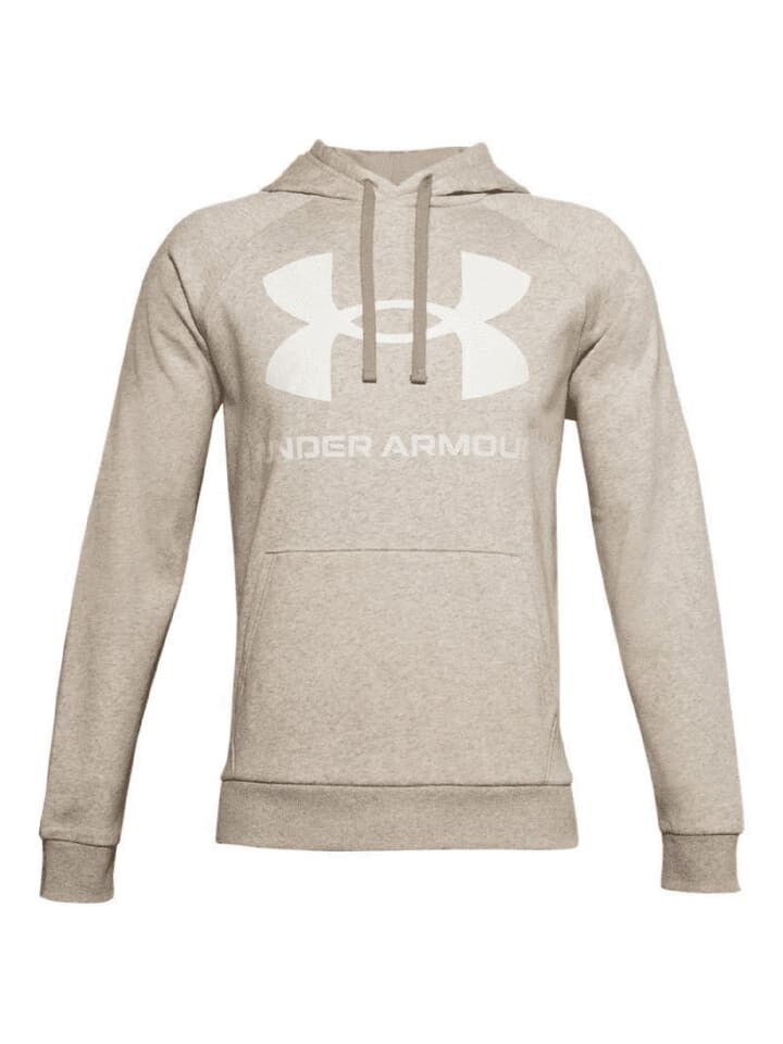 

Худи Under Armour UA RIVAL FLEECE BIG LOGO HD, бежевый