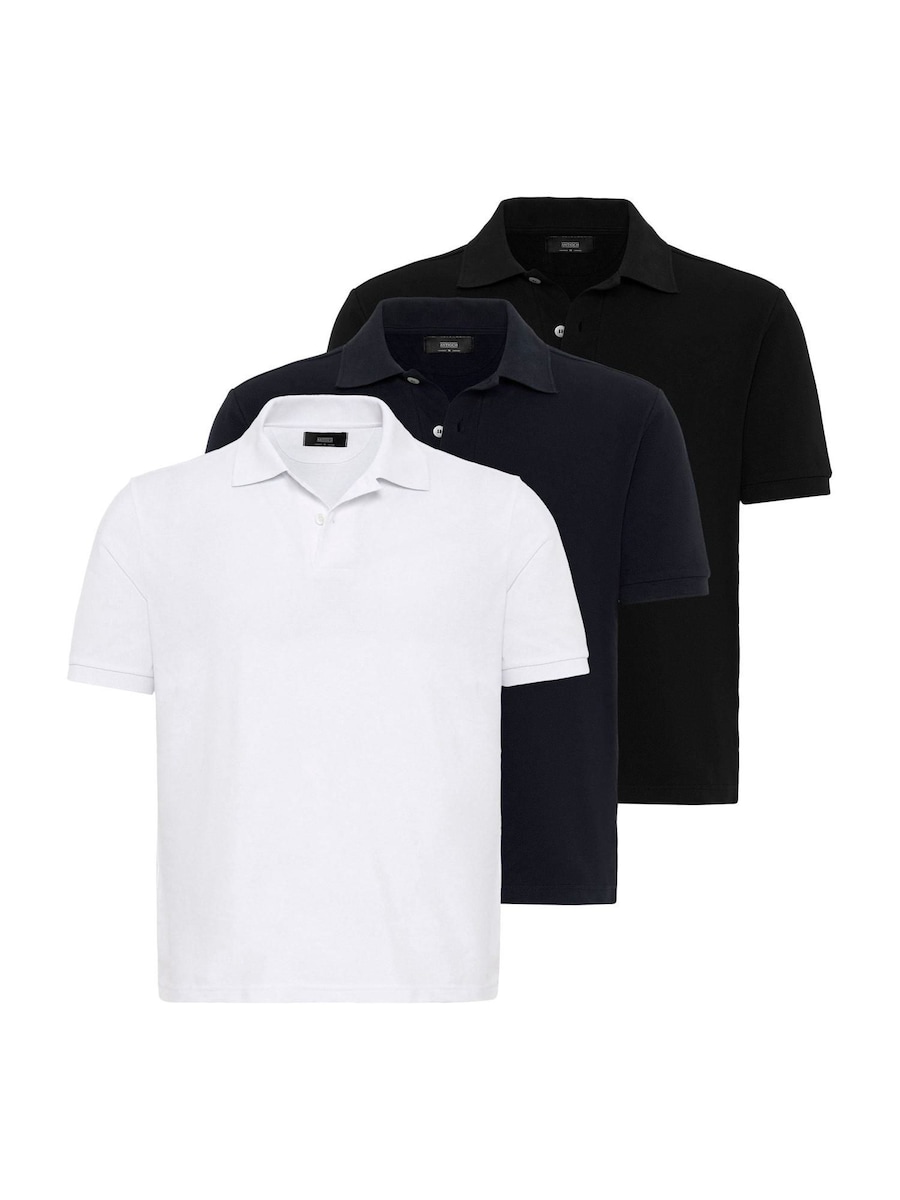 

Рубашка Antioch, темно-синий/черный/белый