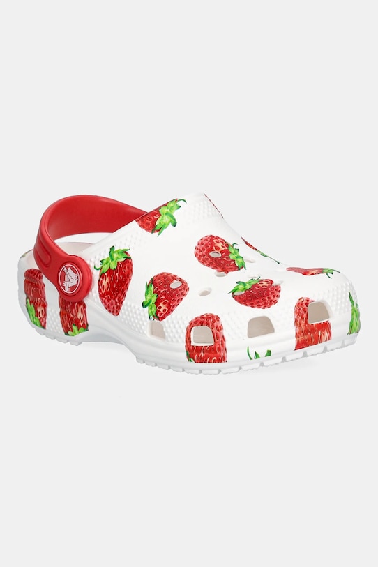 

Классические детские шлепанцы Classic Fresh Fruits Clog Kids Crocs, белый