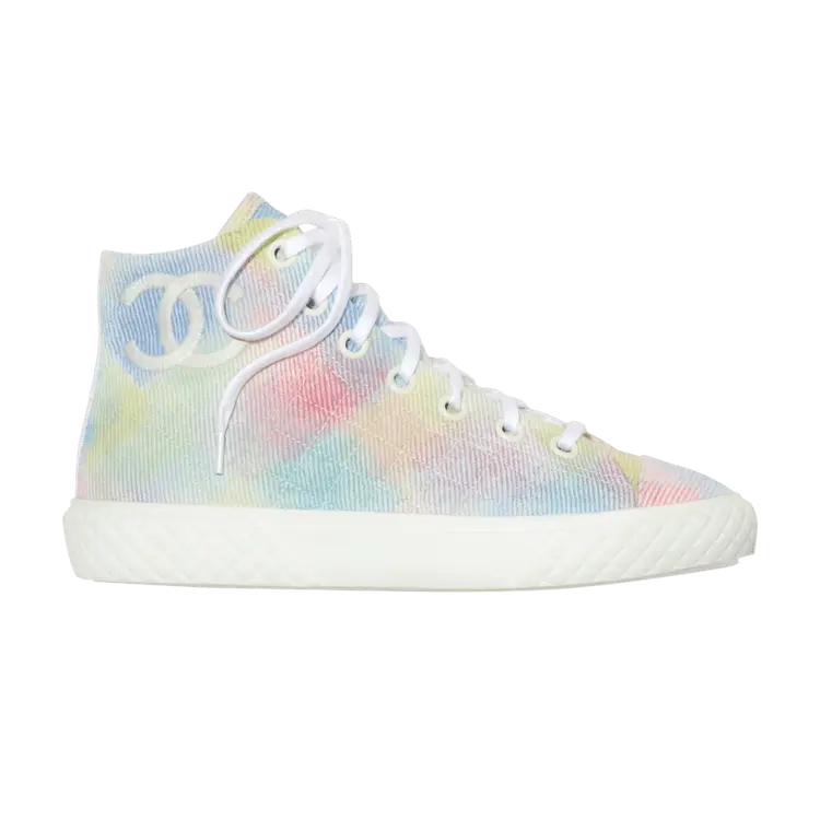 Кроссовки Chanel Wmns Printed Fabric Sneaker Pastel Multi-Color, разноцветный