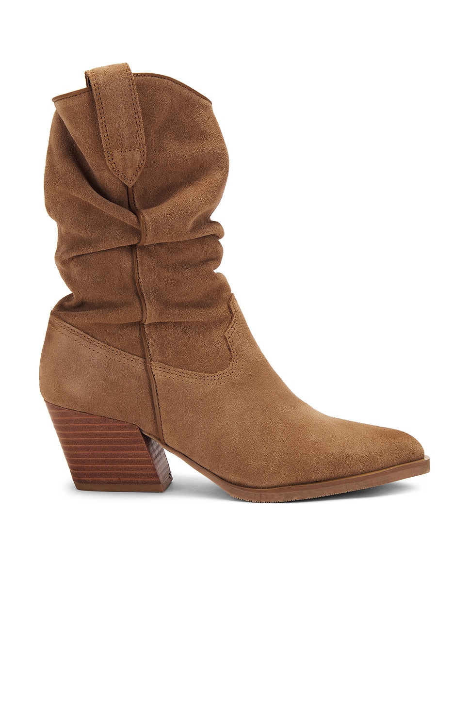 Сапоги женские Steve Madden на каблуке, коричневый