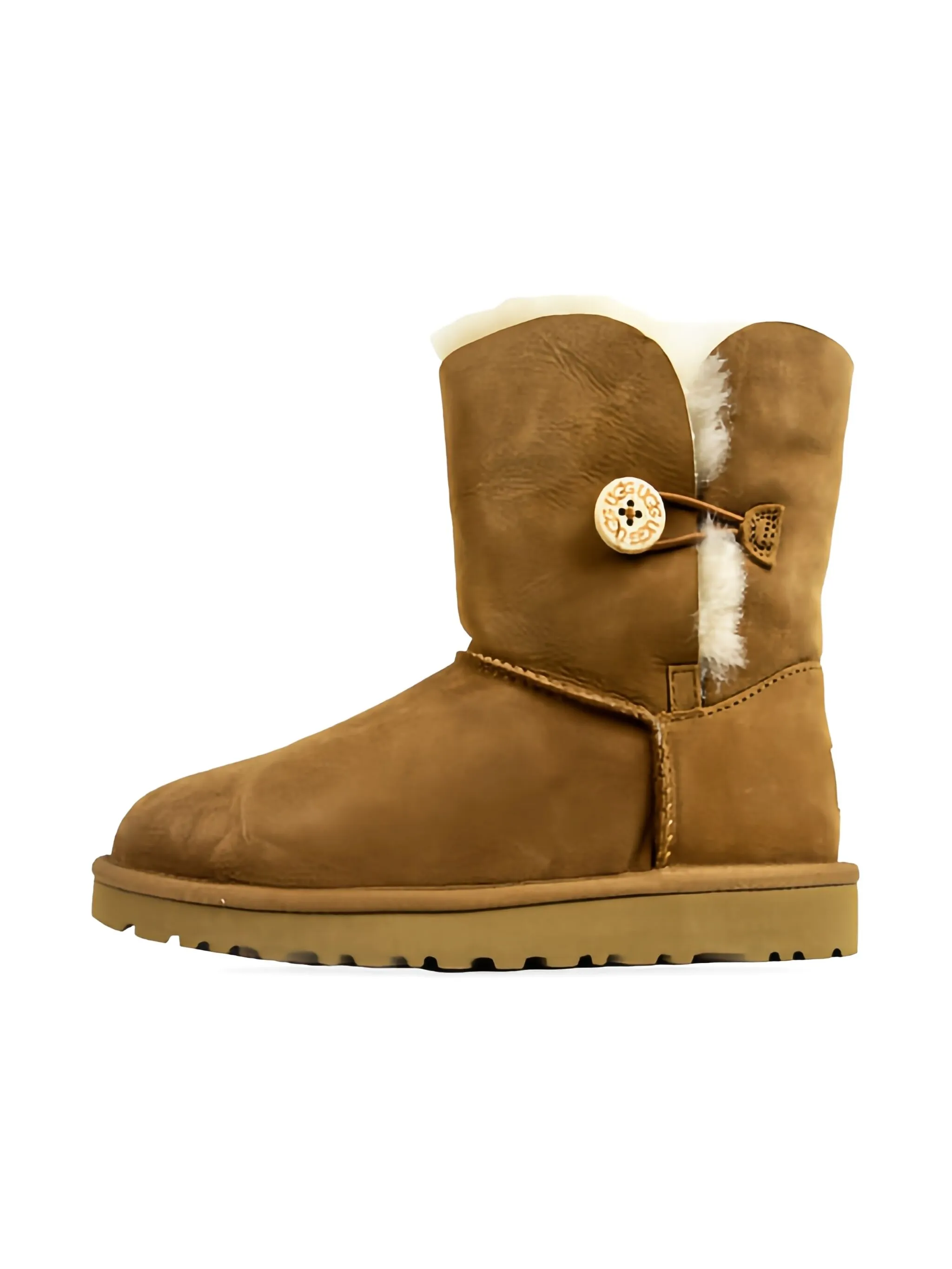 Зимние ботинки Bailey Button Ugg Kids, коричневый — фото 2